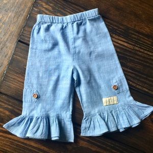 Little bird clothing co.  light chambray pants